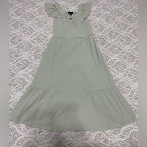 Art Class Green Dress